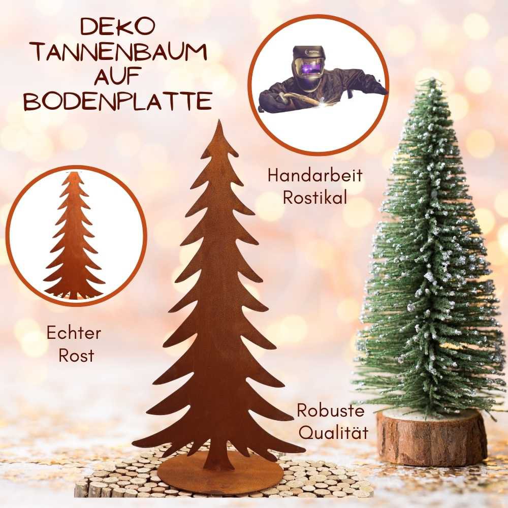 Weihnachten | Rost Deko Tannenbaum | verschiedene Varianten | Weihnachtsdeko Tanne